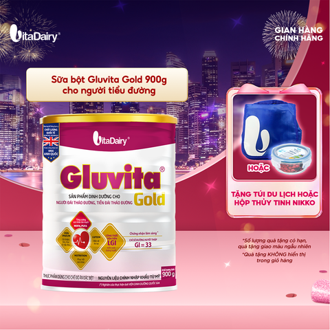  Sữa bột Gluvita Gold 900g 
