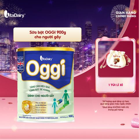  Sữa bột Oggi Dành Cho Người Gầy 900g 