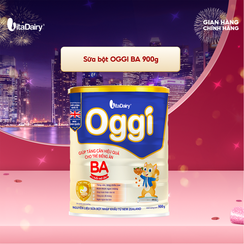  Sữa bột Oggi BA 900g 