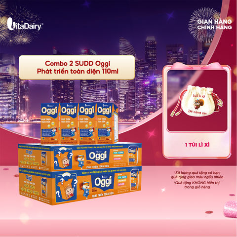  Combo 2 Sữa uống dinh dưỡng Oggi 110ml 