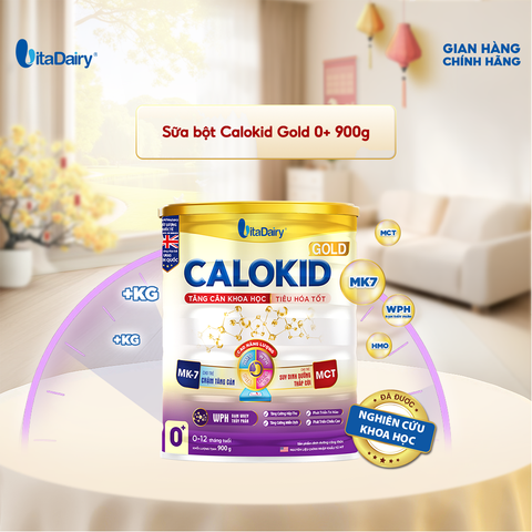  Sữa bột Calokid Gold 0+ 900g 