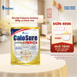  Sữa bột CaloSure America vị thanh nhẹ 800g 