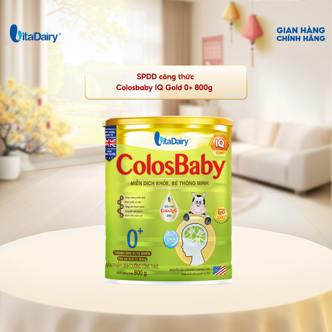  Sữa bột ColosBaby IQ Gold 0+ 800g 