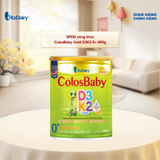  SPDD công thức Colosbaby Gold D3K2 0+ 400g 