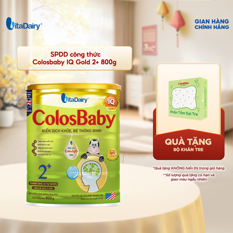 Sữa bột ColosBaby IQ Gold 2+ 800g 