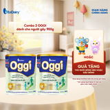  Combo 2 Sữa bột OGGI 900g, hỗ trợ dinh dưỡng cho người cần tăng cân và duy trì vóc dáng - VitaDairy 