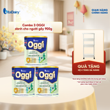  Combo 3 Sữa bột OGGI 900g hỗ trợ dinh dưỡng cho người cần tăng cân và duy trì vóc dáng - VitaDairy 