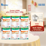  Combo 6 Sữa bột Nepro 1 400g, bổ sung dinh dưỡng cân đối với mức đạm hợp lý - VitaDairy 