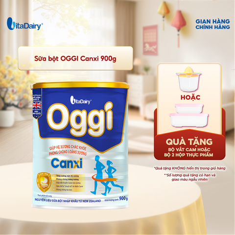  Sữa bột Oggi Canxi 900g 