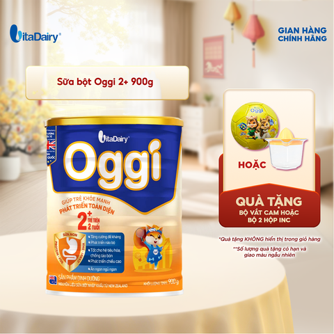  Sữa bột Oggi 2+ 900g 