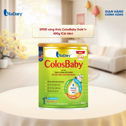  SPDD công thức ColosBaby Gold 1+ 400g - (Cải tiến) 