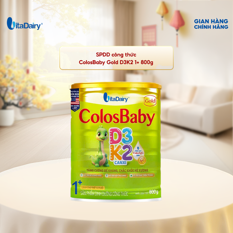  SPDD công thức Colosbaby Gold D3K2 1+ 800g 