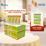  Combo 2 Sữa uống dinh dưỡng Colosbaby IQ Gold 180ml - VitaDairy 