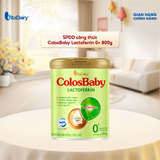  SPDD công thức ColosBaby Lactoferrin 0+ 800g 