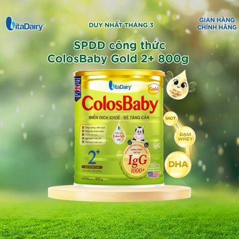  Sữa bột ColosBaby Gold 2+ 800g 