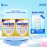  Combo 2 Sữa bột CaloSure America 800g (Vị thanh nhẹ) - VitaDairy 