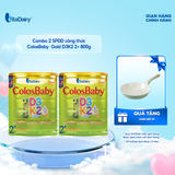  Combo 2 SPDD công thức Colosbaby Gold D3K2 2+ 800g - VitaDairy 