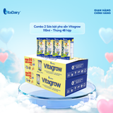  Combo 2 Sữa uống dinh dưỡng Vitagrow 110ml - VitaDairy 
