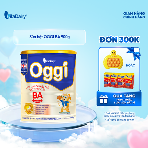  Sữa bột Oggi BA 900g 