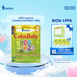  SPDD công thức Colosbaby Gold D3K2 2+ 800g 