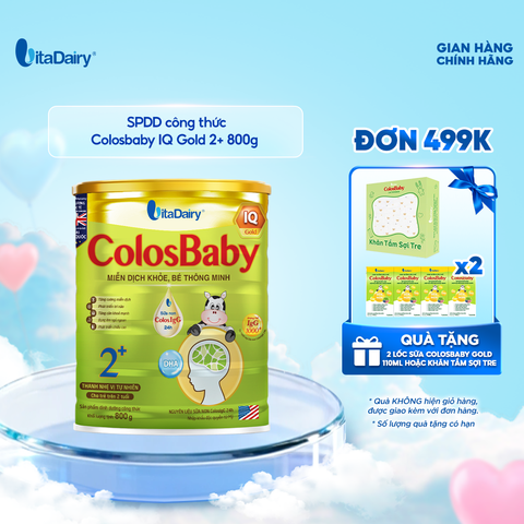  Sữa Bột Dinh Dưỡng ColosBaby IQ Gold 2+ 800g 
