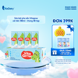  Sữa uống dinh dưỡng Vitagrow cải tiến 180ml - thùng 48 hộp 