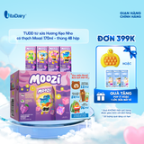  Thức uống dinh dưỡng từ sữa Hương Kẹo Nho có thạch Moozi 170ml - Thùng 48 hộp 