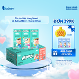  Sữa tươi tiệt trùng Moozi có đường 180ml - Thùng 24 hộp 