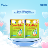  Combo 2 SPDD công thức ColosBaby Gold 0+ 400g (Cải tiến) - VitaDairy 