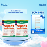  Combo 2 Sữa bột Nepro 1 900g, bổ sung dinh dưỡng cân đối với mức đạm hợp lý - VitaDairy 
