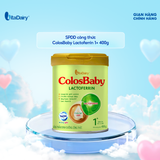  SPDD công thức ColosBaby Lactoferrin 1+ 400g 