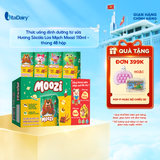  Thức uống dinh dưỡng từ sữa Hương Sôcôla Lúa Mạch Moozi 110ml - thùng 48 hộp 