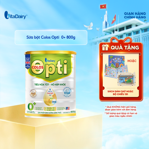  Sữa bột Colos Opti 0+ 800g 