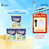 Combo 3 Sữa bột OGGI 900g hỗ trợ dinh dưỡng cho người cần tăng cân và duy trì vóc dáng - VitaDairy 