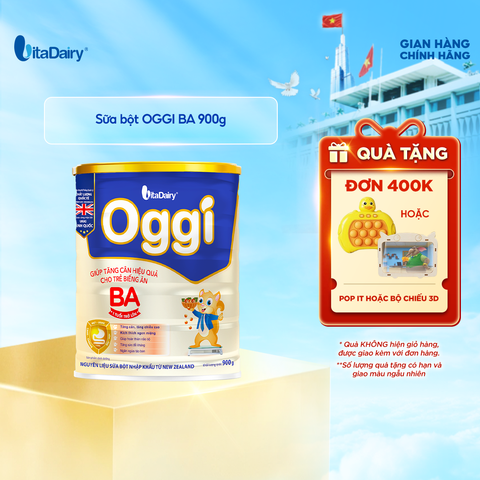  Sữa bột Oggi BA 900g 