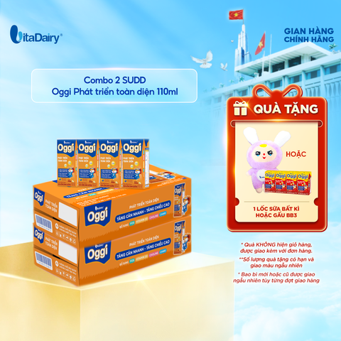  Combo 2 Sữa uống dinh dưỡng Oggi 110ml 