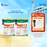  Combo 2 Sữa bột Nepro 1 900g, bổ sung dinh dưỡng cân đối với mức đạm hợp lý - VitaDairy 