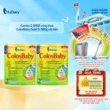  Combo 2 SPDD công thức ColosBaby Gold 2+ 800g (Cải tiến) 