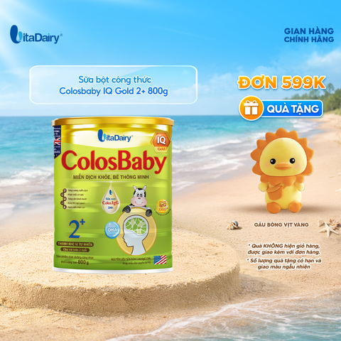  Sữa Bột Dinh Dưỡng ColosBaby IQ Gold 2+ 800g 