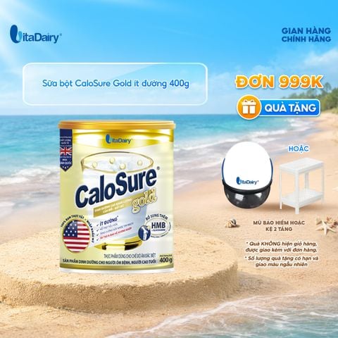  Sữa bột Calosure Gold ít đường 400g - VitaDairy 