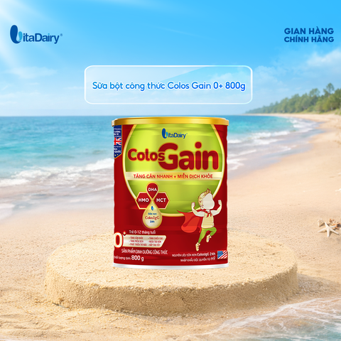  Sữa bột Colos Gain 0+ 800g 
