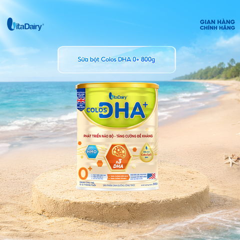  Sữa bột Colos DHA+ 0+ 800G 