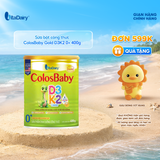  SPDD công thức Colosbaby Gold D3K2 0+ 400g 