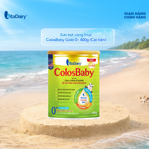  SPDD công thức ColosBaby Gold 0+ 400g - (Cải tiến) 