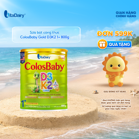  SPDD công thức Colosbaby Gold D3K2 1+ 800g 