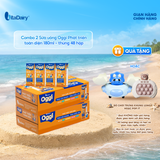  Combo 2 Sữa uống dinh dưỡng Oggi Phát triển toàn diện 180ml - Thùng 48 hộp 