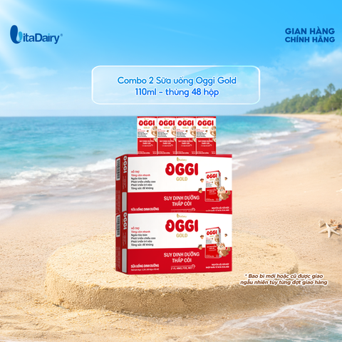  Combo 2 Sữa uống dinh dưỡng Oggi Gold 110ml - VitaDairy 