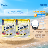  Combo 2 Sữa bột Calosure Gold ít đường 900g - Vitadairy 