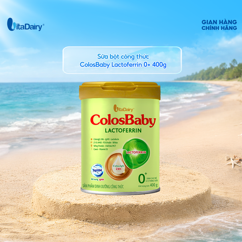  SPDD công thức ColosBaby Lactoferrin 0+ 400g 