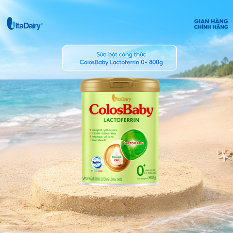  SPDD công thức ColosBaby Lactoferrin 0+ 800g 